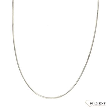 Złoty łańcuszek 585 lineczka białe złoto 1,5 mm DIA-LAN-1144B-585 1,5mm.jpg